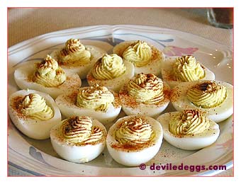 deviled eggs